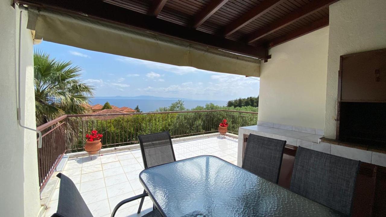 Amazing Sea View Loft, Afytos Apartment Exterior photo